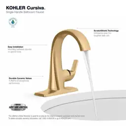 Cursiva Single Handle Single Hole… — Photo 2