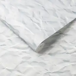Creased Up White Wallpaper — Photo 2