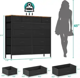 VASICAR Dresser for Bedroom with… — Photo 3