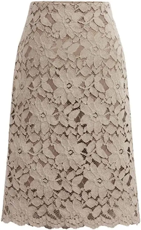 Lace Midi Skirts for Women,… — Photo 1
