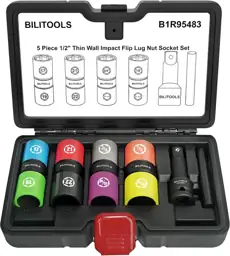 BILITOOLS Lug Nut Socket Set,… — Photo 1