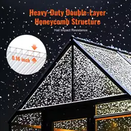 14-Pack Polycarbonate Greenhouse Panels, 2ft… — Photo 3