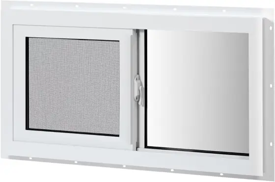 Vinyl Basement Sliding Window, 32"… — Photo 1