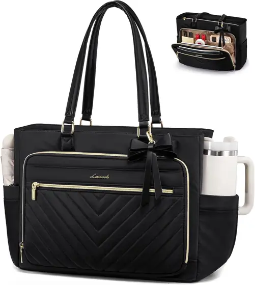 LOVEVOOK Laptop Tote Bag for… — Photo 1