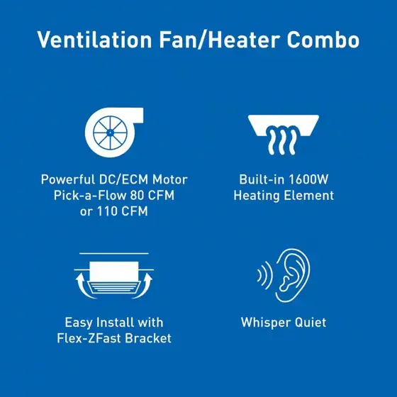 Whisper Cozy DC 80/110 CFM… — Photo 3