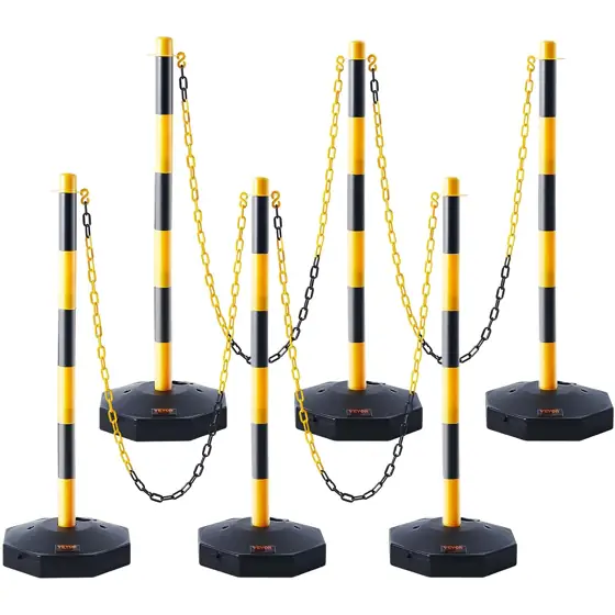 VEVOR Adjustable Traffic Delineator Post… — Photo 1