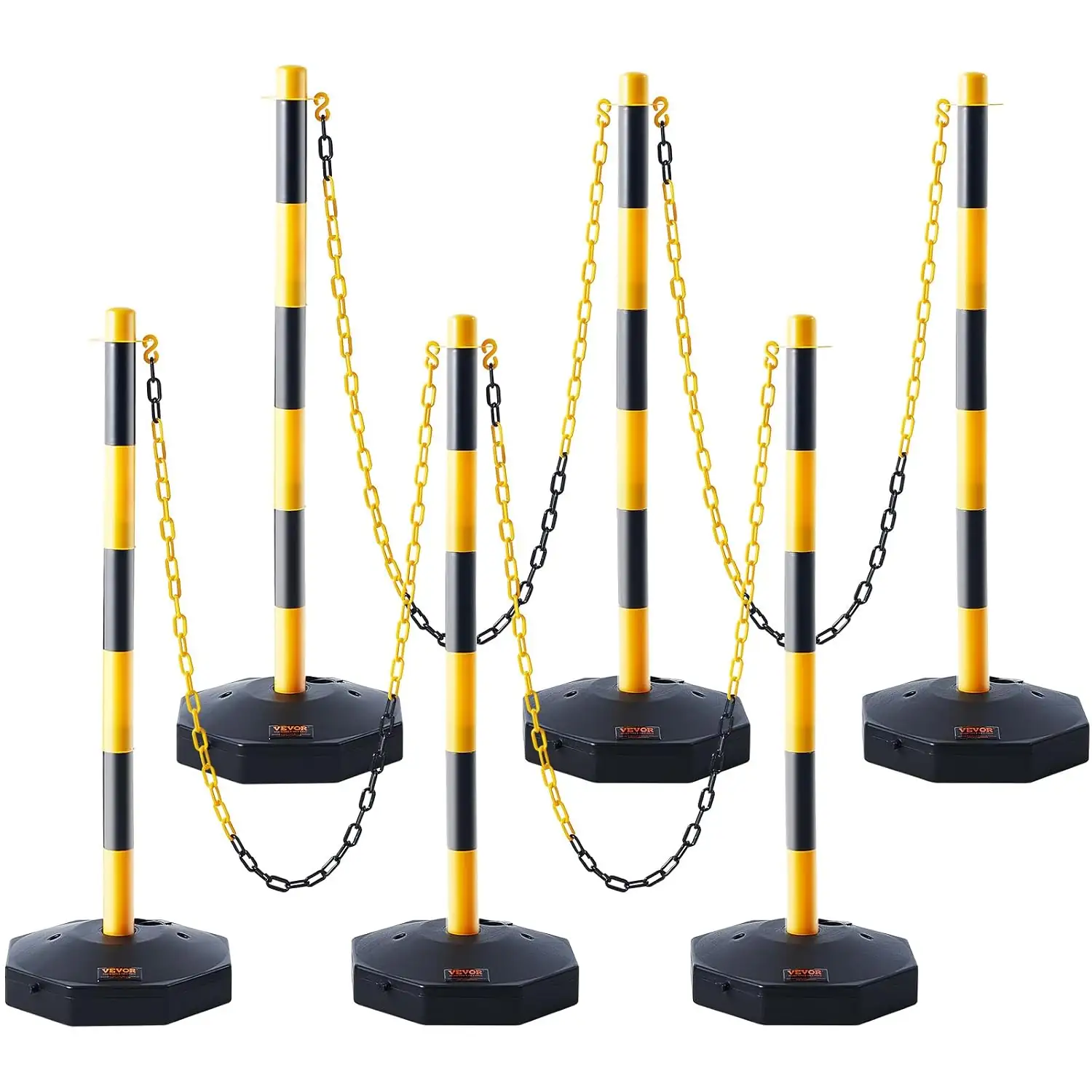VEVOR Adjustable Traffic Delineator Post… — Photo 1
