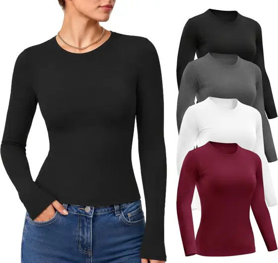 Dalavch 4 Pack Women's Long… — Photo 1