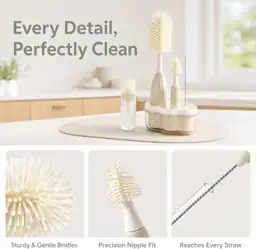 Bottle Cleaning Kit with Push-Press… — Photo 3
