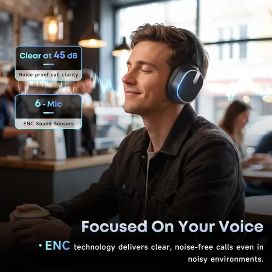 Hybrid Active Noise Cancelling Bluetooth… — Photo 3