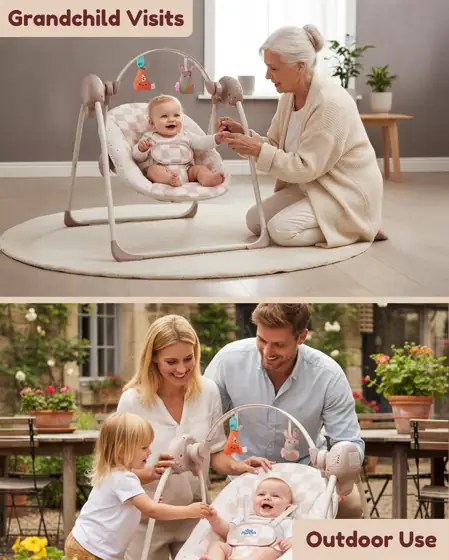 Baby Swings for Infants, Tiny… — Photo 2