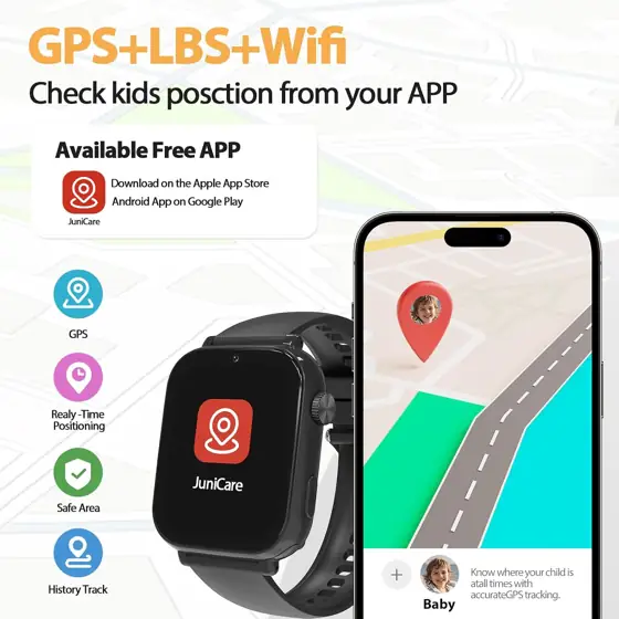 Smart watch for kids-4g Gps… — Photo 3