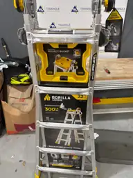 22 ft Aluminum Multi-Position Ladder… — Photo 5