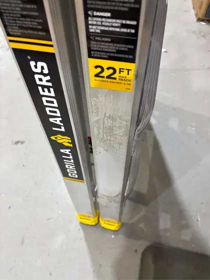 22 ft Aluminum Multi-Position Ladder… — Photo 7