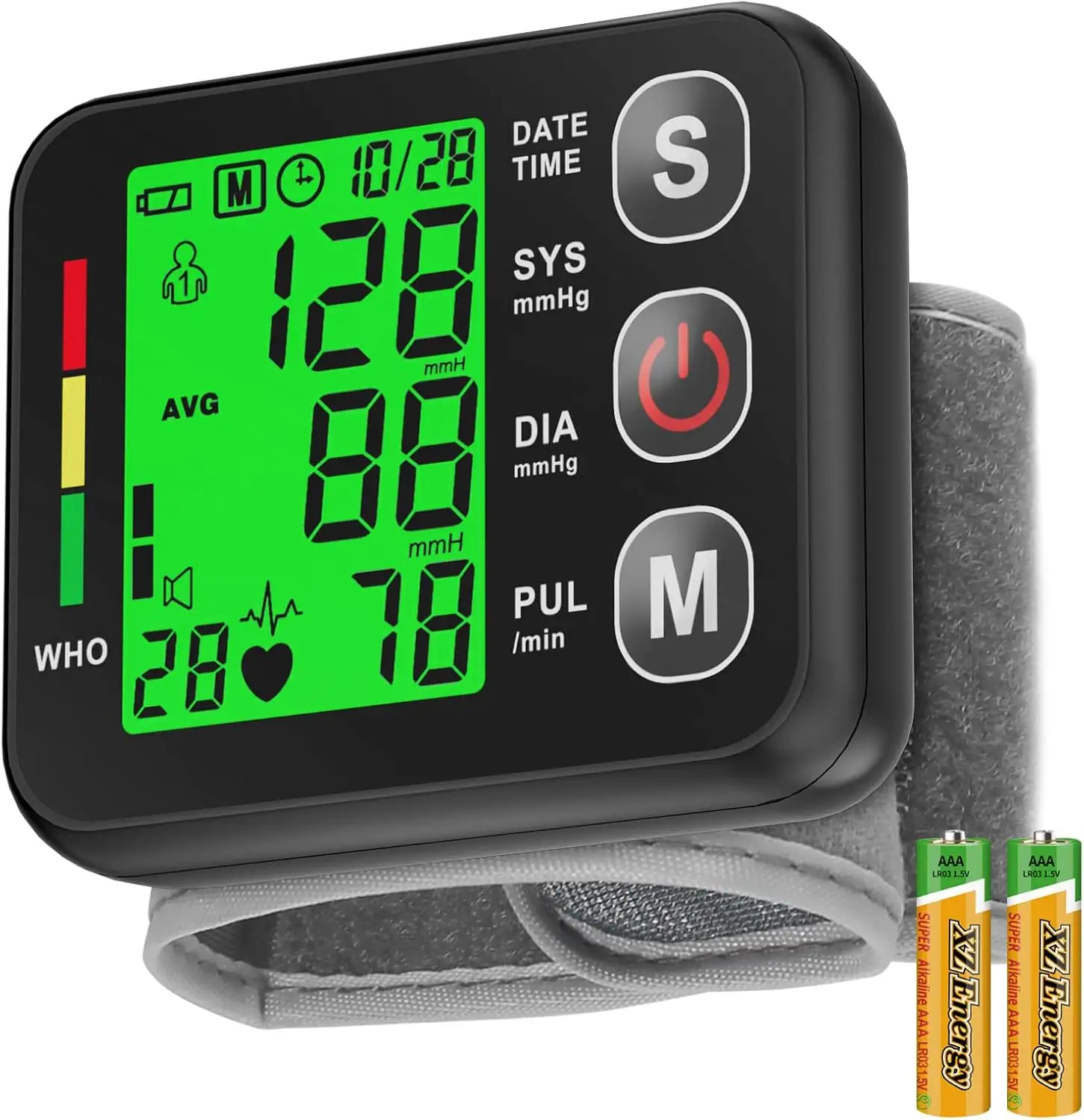Wrist Blood Pressure Monitor, Automatic… — Photo 1