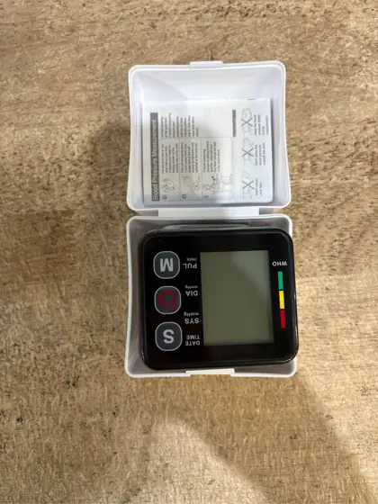 Wrist Blood Pressure Monitor, Automatic… — Photo 4