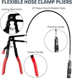 9-Piece Hose Clamp Pliers Set,… — Photo 3