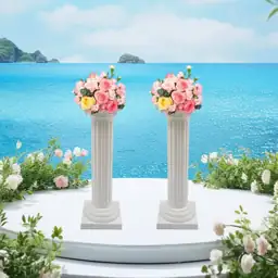 34.65 in. H White Wedding… — Photo 3
