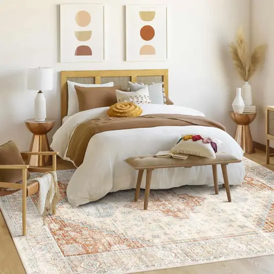 MUJOO 8x10 Area Rugs Washable… — Photo 3