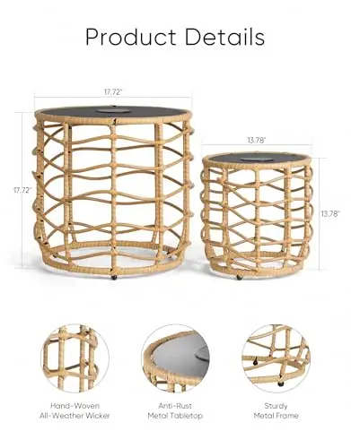 PARTPHONER Boho Solar Outdoor Side… — Photo 2