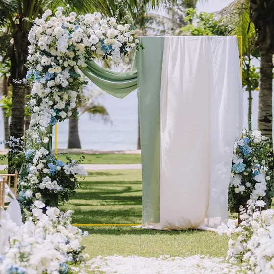 Wokceer Square Wedding Arch Backdrop… — Photo 3