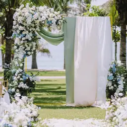 Wokceer Square Wedding Arch Backdrop… — Photo 3
