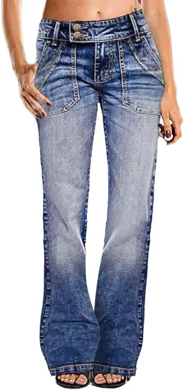 Flamingals Wide Leg Jeans for… — Photo 1