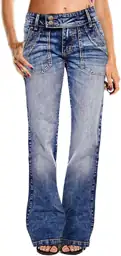 Flamingals Wide Leg Jeans for… — Photo 1