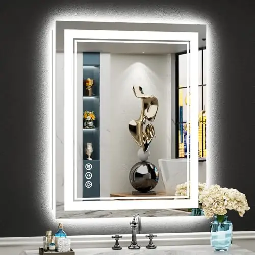 24x30 LED Bathroom Mirror, Backlit… — Photo 1