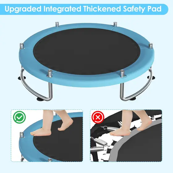 Trampoline for Kids, 440lbs, Net,… — Photo 3