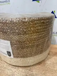 Pouf Ottoman 100% Jute Pouffe… — Photo 5