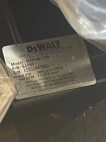 DEWALT 3600 PSI 2.5 GPM… — Photo 5