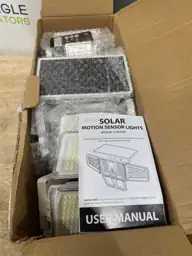 Solar Flood Lights Outdoor,White Motion… — Photo 4