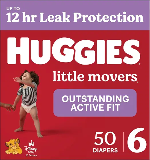 Huggies Little Movers Diapers Size… — Photo 1