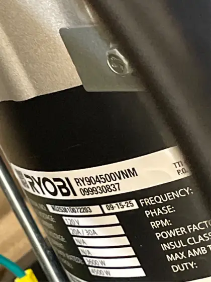 3600-Watt Recoil Start Gasoline Powered… — Photo 6
