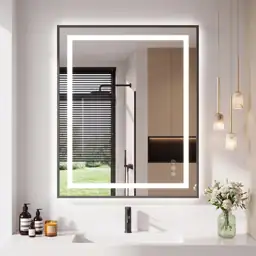 Antok 30x36 Vanity Mirror, Black… — Photo 1