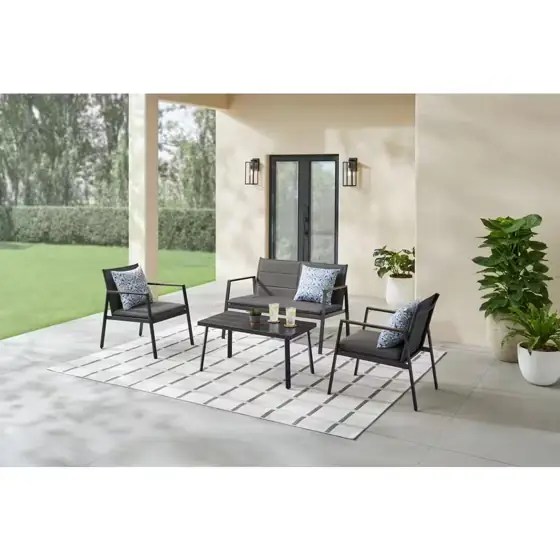 StyleWell Paces Lake 4-Piece Metal… — Photo 1