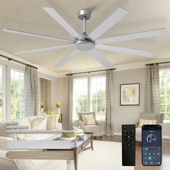 Depuley 72-Inch Indoor/Outdoor Ceiling Fan… — Photo 1