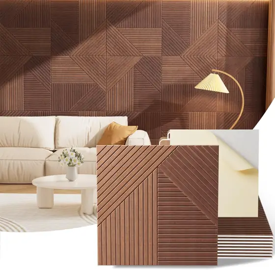 Acoustic Wall Panels, 8 Piece… — Photo 1