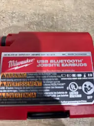 Milwaukee Redlithium Bluetooth Ear Plugs/Ear… — Photo 5