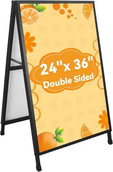 A Frame Sign 24x36, Heavy… — Photo 1