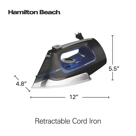 Hamilton Beach Steam Iron, Stainless… — Photo 2