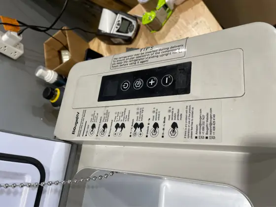 BougeRV 12V Refrigerator with Cover;… — Photo 6