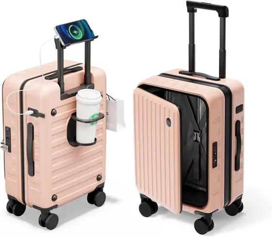 Expandable PC Hard Shell Carry-On… — Photo 1