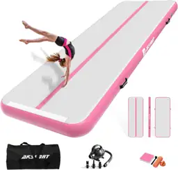 AKSPORT Inflatable Gymnatsics Mat Tumble… — Photo 1