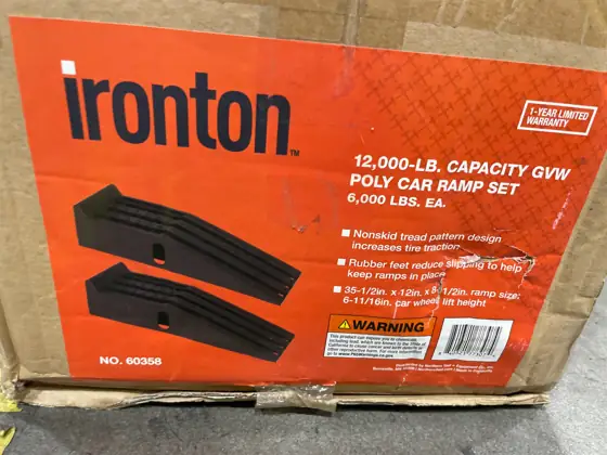Ironton Poly Car Ramp Set,… — Photo 1