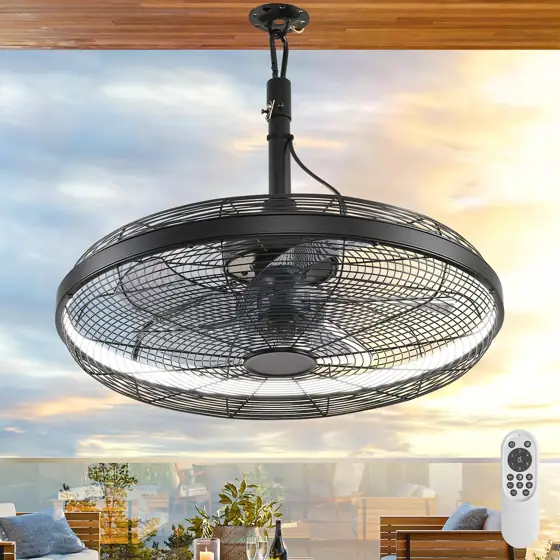 AHAWILL Outdoor Ceiling Fans with… — Photo 1