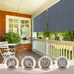 SEEYE Outdoor Sunshade Roller Shades… — Photo 2