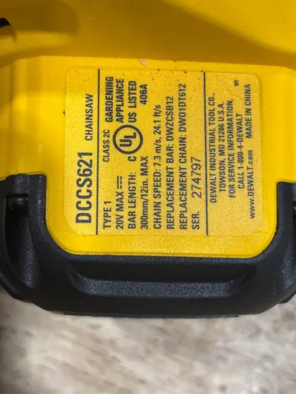 DEWALT 20V MAX* DCCS621P1 12… — Photo 7
