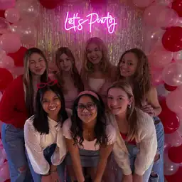 Let's Party Neon Sign -… — Photo 2